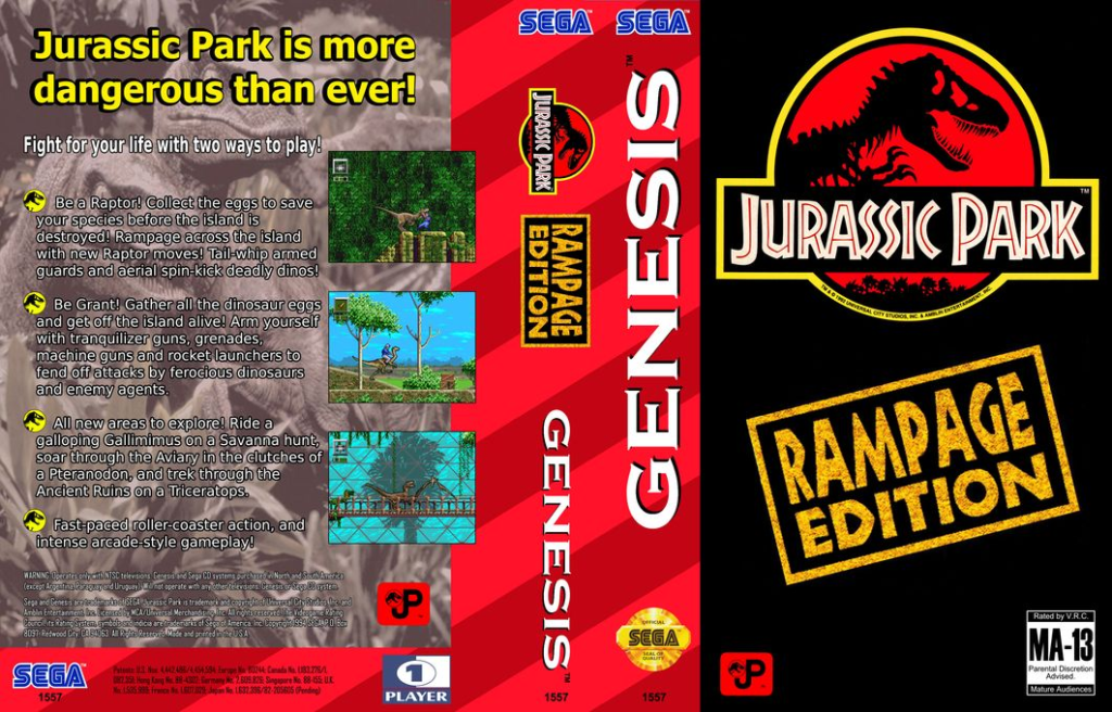 Jurassic Park Rampage Edition